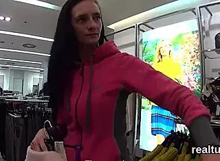 czech nympho teen pounded pov after supermarket striptease