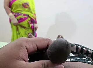 naughty dick flash tempts tamil maid renu into steamy fun