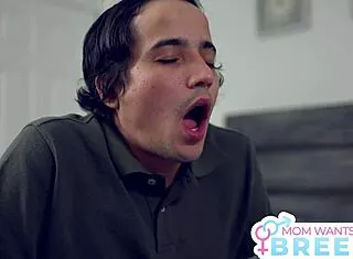 rachael cavalli moans fill my breedin pussy while i swallow stepson's thick jizz load deepthroat