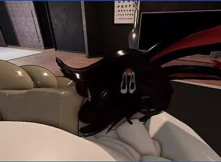 Master's Cute Bunny Deepthroats Rough in Roblox