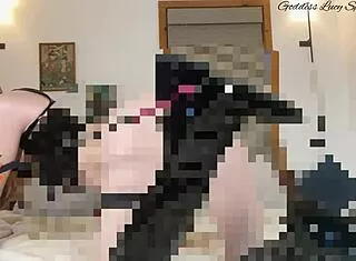 blonde femdom boot bitch dominates barefoot pov solo