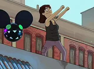 lightwave bridges bobs burgers dancer deadmau5 groove!