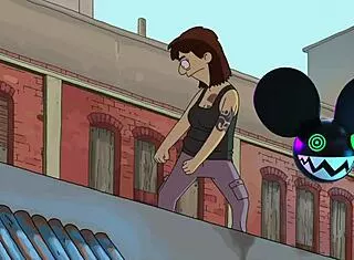 lightwave bridges bobs burgers dancer deadmau5 groove!