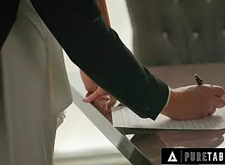 Pure Taboo Bride Gizelle Blanco Teases Husband’s Cock at Wedding