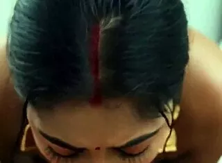 bengali wife deepthroats my big cock in bed