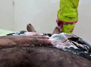 naughty dick flash tempts tamil maid renu into steamy fun