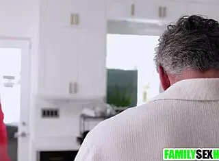 Stepdaughter's Wedding Night Turns Taboo with Daddy and Bride!