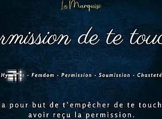 permission to touch yourself french joi edging instructions