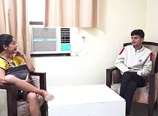 mature indian milf takes cum inside during real pussy fuck