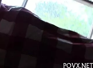 wanna chat about this naughty beauty ball-licking pov?