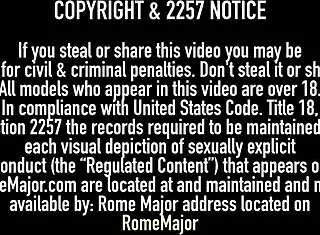 Jessie lee pounded hard by rome major and friend bbc