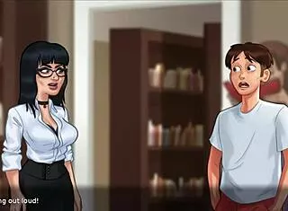 What Happens When Teacher Gets Caught Riding Her Student Cock?