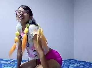 cosplay ends with peruvian ass wrecked after sexy hard anal