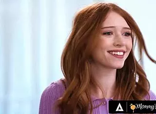 Petite Redhead Myra Tempts Busty Milf Neighbor Chloe Amour