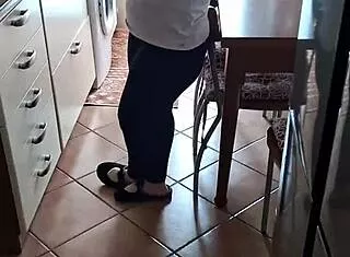 lover's house surprise mid-phone chat