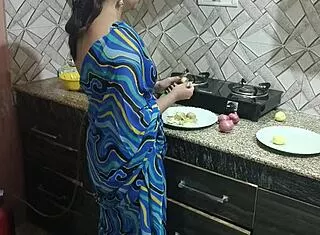 bhabhi what you doing in kitchen i wanna fuck you will you let me