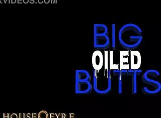Aleksa Mink's Oiled Big Ass Takes Giant BBC