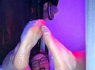 Bath Toys Stretch My Boypussy Lips—Watch Me Grope This Big Clit!
