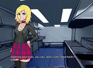 femboy lets me pound his tight bussy in hot game