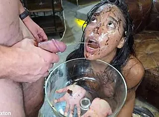 NO MERCY Ainhoa Campbell PUKED PUNCHED FISTED PISSED Extreme Rough!
