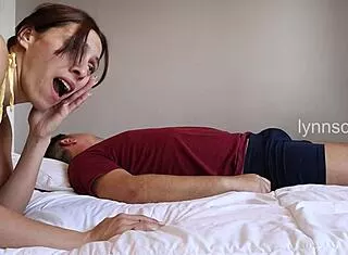 stepdad mistakes stepdaughter for wife and fucks her 😏