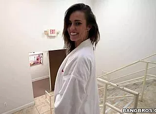 Kelsi Monroe Slurps Cock In Steamy Shower Bangbros Group