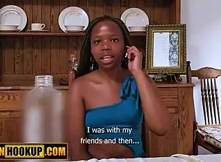 wanna see tight ebony teen pussy stretched by huge white cock?