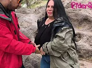riderqueen real latina milf creampies in homemade sex tape