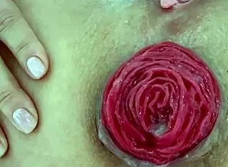 check this destroyed juicy milf anal prolapse gaping closeup play