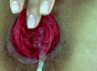 check this destroyed juicy milf anal prolapse gaping closeup play