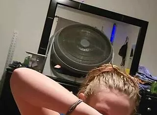 Whoa! Freaky Shaved Pussy Foreplay Rides Diamond's Huge Cock to Massive Orgasm Climax!