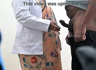 Doctor's eyes widen in shock at patient's tiny cock reveal in hospital