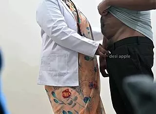Doctor's eyes widen in shock at patient's tiny cock reveal in hospital