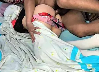 29 fuck doll's panty fetish leads to accidental anal creampie in bedroom