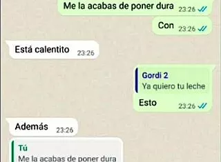 mi novia chupa leche y dice que le encanta en web chat