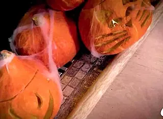 Lustful big tits vampire slut fucked creampie halloween cosplay