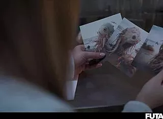 shemale grows futa cock infects russian girl for creampie fuck