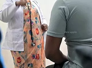 Doctor's eyes widen in shock at patient's tiny cock reveal in hospital