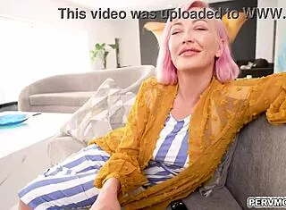 Adira Allure, won't you help Allen Swift stroke his mother-in-law raging cock?