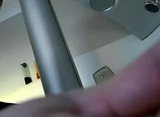 tall milf hides tiny boy on her huge fetish body before work pov taboo