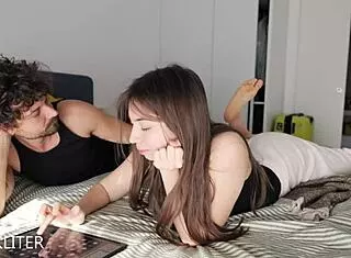her pants ripped off for brutal big ass anal creampie pounding!