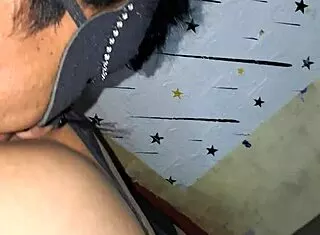 Stepson catches me yoga fucking like whore bareback moaning