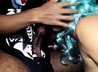 after halloween party my best friend let me fuck her hard