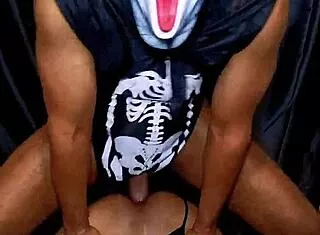 after halloween party my best friend let me fuck her hard