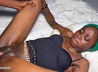 Petite Ebony Whore Rides Monster Cock With Small Waist Bounce