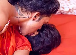 desi ex-boyfriend pounds tight girlfriend pussy doggystyle then anal creampie rough