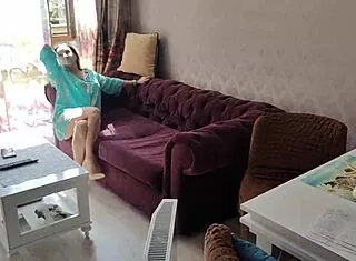 pretty stepmom hard fucked missionary doggystyle after chastity belt abstinence 😍💦 big natural tits juicy pussy!