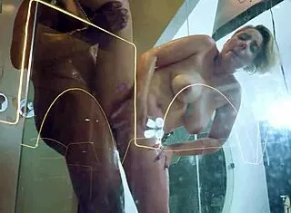 bbc ravages whore in bath with ass-to-mouth gaping frenzy