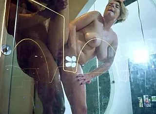 bbc ravages whore in bath with ass-to-mouth gaping frenzy