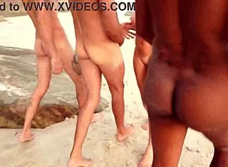 anal sex in public with giih while people watch